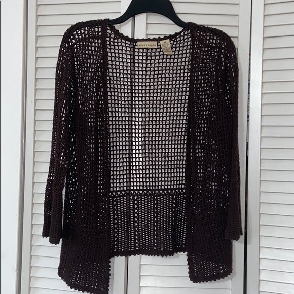 Apostrophe Jackets & Blazers - Apostrophe Open Woven Jacket Medium